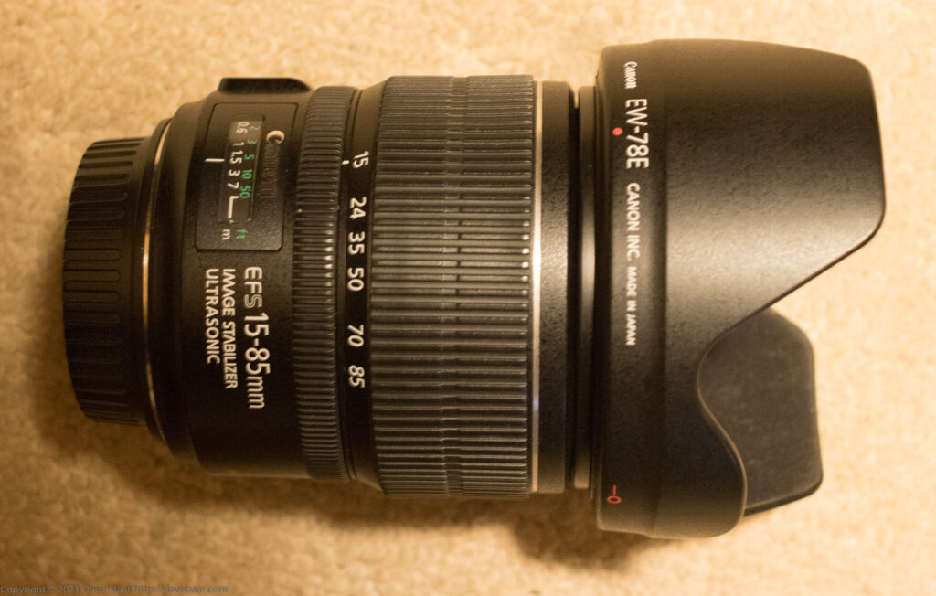 Fixing a Stuck Zoom Mechanism on a Canon EF-S 15-85mm f/3.5-5.6 IS